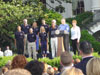 President George W. Bush and the First Lady with our newly appointed Council members.