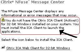 Citrix NFuse