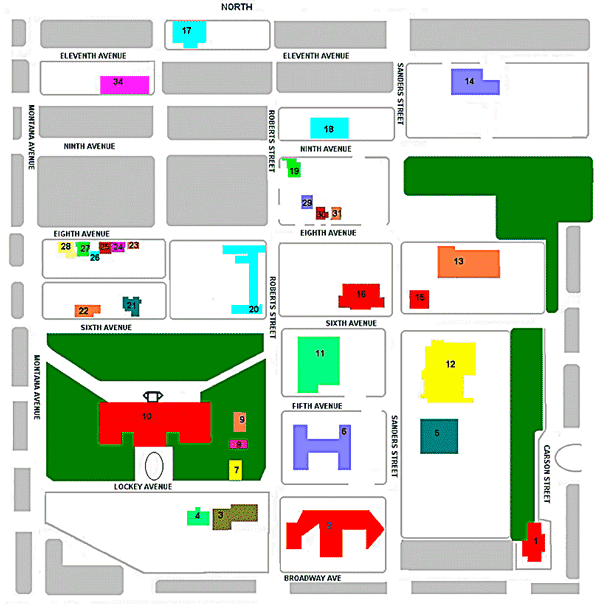 Capitol Complex Map
