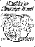 ¡Mantén los Alimentos Sanos! ¡LIMPIAR! ¡SEPERAR! ¡COCINAR! ¡ENFRIAR!