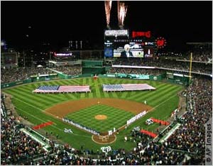 Los estadios de béisbol en EE.UU.