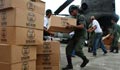 Entrega de suministros de USAID en Panamá.
