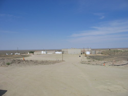 Photograph of the Sweetwater Uranium Recovery Site in Sweetwater County, Wyoming