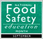 Food Safety Education Month Logo