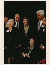 [Mary Lasker and Hillary Clinton at the 1993 Lasker Awards luncheon]. 1 October 1993.