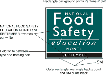 National Food Safety Education Month logo