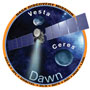 Le logo de la mission Dawn
