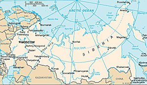 Map of Russia