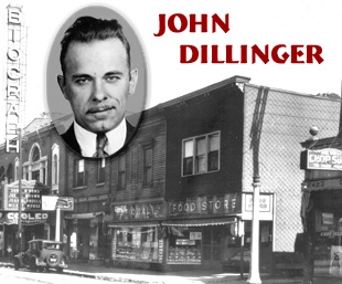 Graphic of John Dillinger and the Biograph Theater