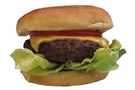 Image of a hamburger on a bun