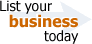 List your business today