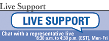 Image: Live Support Badge