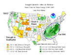 United States - Palmer Drought Severity Index Map for May 24, 2003