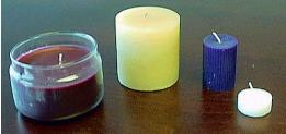 Picture of Votive and tealight candles
