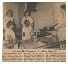 "Learning by Telephone at Olean General." 18 September 1968.