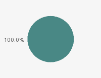 Pie chart: in table form below