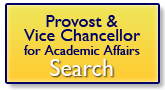 Provost and Vice Chancellor for Academic Affairs Provost Search