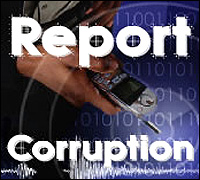 Report Corruption graphic