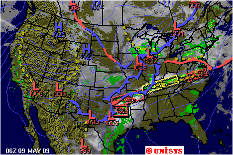 Click on map to get forecast