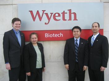 HHS delegation visits the Wyeth Biotech campus at Grange Castle.