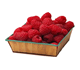 Image of boxed raspberries