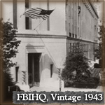 FBIHQ, Vintage 1943 Graphic