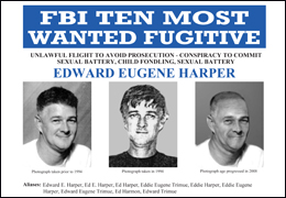 FBI Ten Most Wanted Fugitive-Edward Eugene Harper