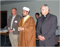Rabbi Dan Sikowitz, Imam Yahya Hendi and Reverend Gerald Hanberry