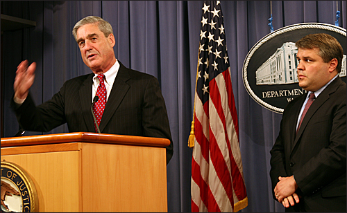 FBI Director Robert S. Mueller, III and Deputy Attorney General Mark R. Filip