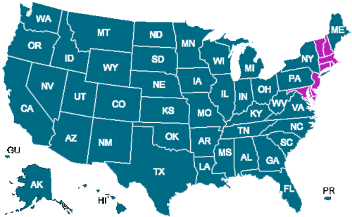 United States Image Map
