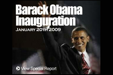 Click here for continuous coverage of Barack Obama's Inauguration