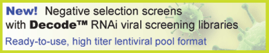 Negative Selection Screens