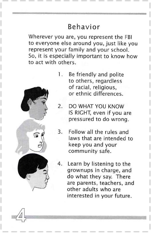 Junior Special Agents Handbook, Page 4