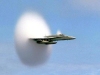 Hornet breaking sounding barrier