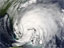 Hurricane Frances off Florida, from NASA's Terra satellite