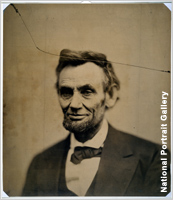 Abraham Lincoln in 1865 (National Portrait Gallery)