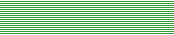 narrow green and white stripes