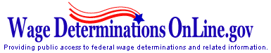 Wage Determinations Online: Providing public access to federal wage determinations and related information