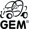 logo, Global Electric Motor Cars