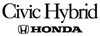 logo, Civic Hybrid Honda