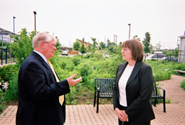 Dan meets with Karen Hobbs