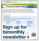 Sign up for bimonthly newsletter.