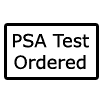 Box: PSA Test Ordered