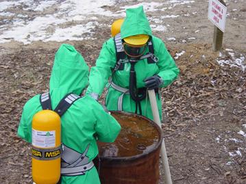 hazardous waste worker training