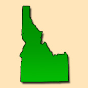 Image: Idaho state map