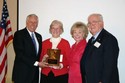 Rep. Hoyer and Maryland Superintendent of Schools Dr. Nancy Grasmick present an award to the Montogomery County Judy Center