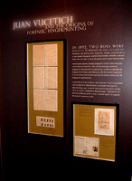 Objects installed in the exhibit. Courtesy National Library of Medicine