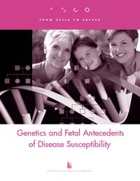 Report cover - Genetics and Fetal Antecedents