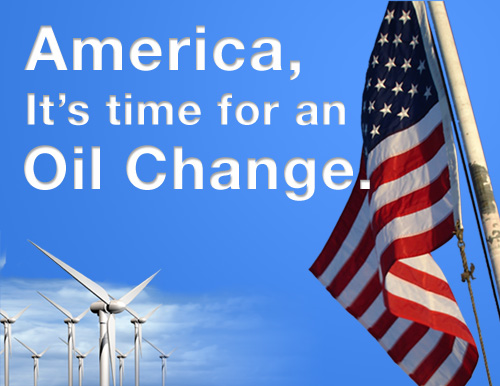 America, it's time for an oil change