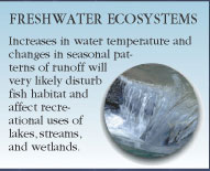 Freshwater ecosystems